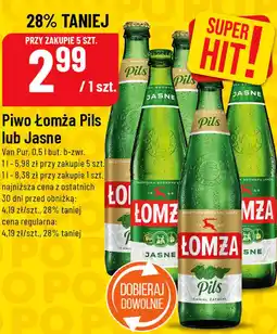 Polomarket Piwo Łomża Pils lub Jasne oferta