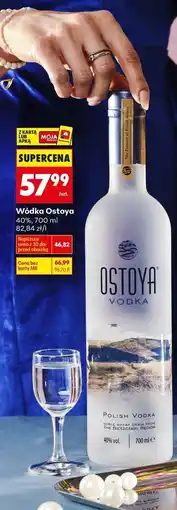 Biedronka Wódka Ostoya 40% oferta