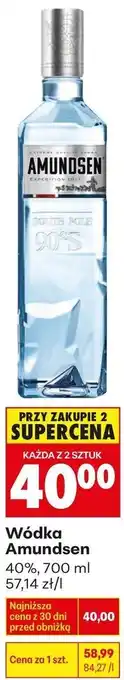 Biedronka Wódka Amundsen 40% oferta