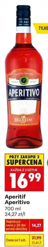 Biedronka Aperitif Aperitivo Franzini oferta