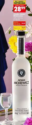 Biedronka Wódka Adam Mickiewicz 40% oferta