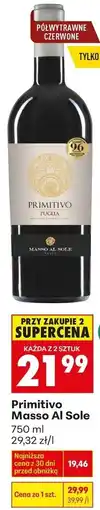 Biedronka Primitivo Masso Al Sole oferta