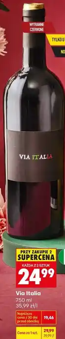 Biedronka Via Italia oferta