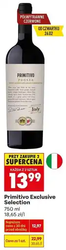 Biedronka Primitivo Exclusive Selection oferta