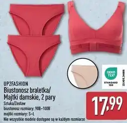 ALDI UP2FASHION Biustonosz braletka/ Majtki damskie, 2 pary oferta