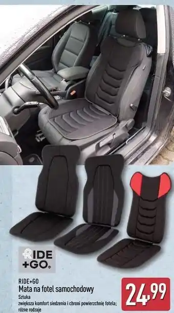 RIDE+GO Mata na fotel samochodowy