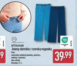 ALDI UP2FASHION Jeansy damskie z szeroką nogawką oferta