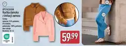 ALDI UP2FASHION Kurtka damska z imitacji zamszu oferta