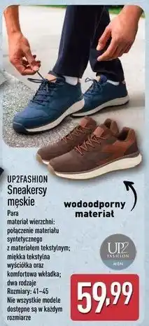 ALDI UP2FASHION Sneakersy męskie oferta