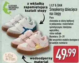 ALDI LILY & DAN Sneakersy dziecięce na rzepy oferta