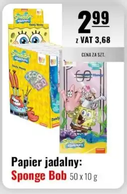 Eurocash Papier jadalny: Sponge Bob oferta