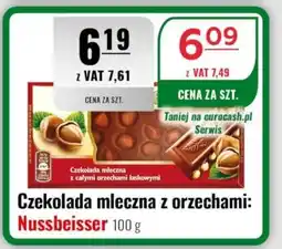 Eurocash Czekolada mleczna z orzechami: Nussbeisser oferta