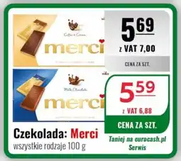 Eurocash Czekolada: Merci oferta