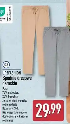 ALDI Spodnie dresowe damskie oferta