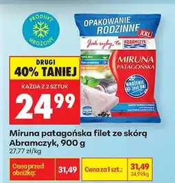 Biedronka Filet ze skórą Abramczyk oferta