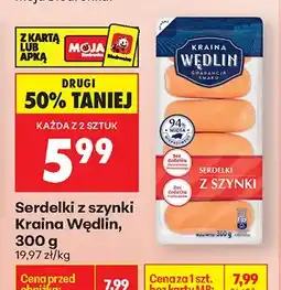 Biedronka Serdelki z szynki oferta