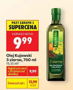 Biedronka Olej Kujawski 3 ziarna oferta