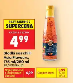 Biedronka Sos słodki sos chilli oferta