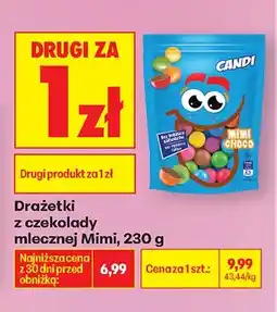 Biedronka Drażetki z czekolady mlecznej Mimi oferta