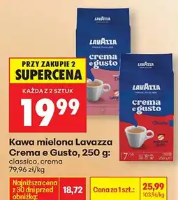 Biedronka Kawa mielona Crema e Gusto Classico oferta
