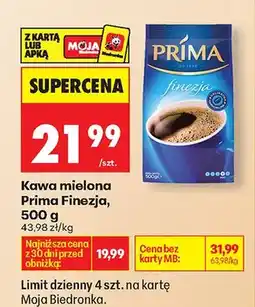 Biedronka Kawa mielona Finezja oferta