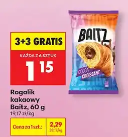 Biedronka Rogalik kakaowy 3+3 GRATIS oferta