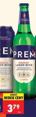 Biedronka Piwo Prem Lager Beer 5,5% oferta