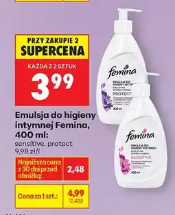 Biedronka Emulsja do higieny intymnej sensitive oferta