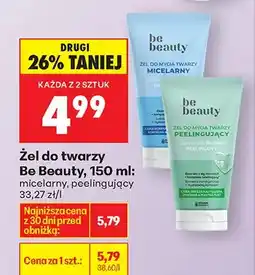 Biedronka Żel micelarny do mycia twarzy oferta