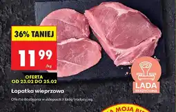 Biedronka Łopatka wieprzowa oferta