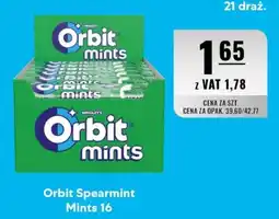 Eurocash Orbit Spearmint Mints 16 oferta
