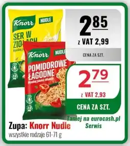 Eurocash Zupa: Knorr Nudle oferta