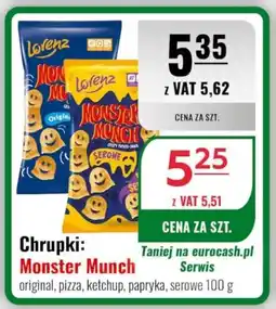 Eurocash Chrupki: Monster Munch oferta