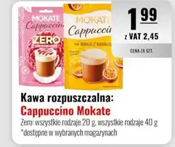 Eurocash Kawa rozpuszczalna: Cappuccino Mokate oferta