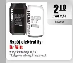 Eurocash Napój elektrolity: Dr Witt oferta