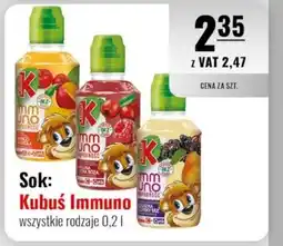 Eurocash Sok: Kubuś Immuno oferta