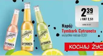 Napój: Tymbark Cytroneta