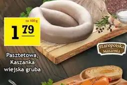 Gram Market Pasztetowa, Kaszanka wiejska gruba oferta