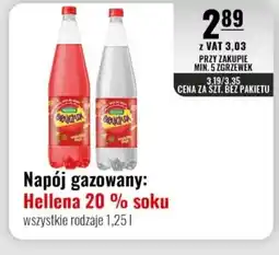 Eurocash Napój gazowany: Hellena 20% soku oferta