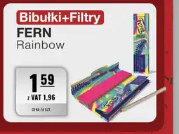 Eurocash Bibułki+filtry fern rainbow oferta