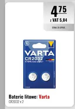Eurocash Baterie litowe: Varta oferta