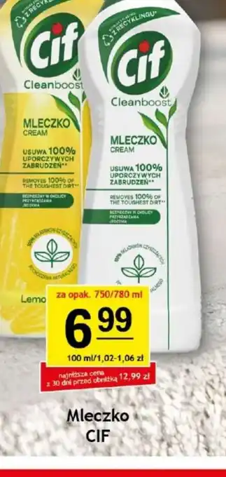 Gram Market Mleczko Cif oferta