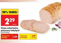 Biedronka Klops szlachetny pieczony Indykpol oferta