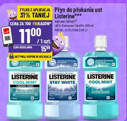 Polomarket Płyn do płukania ust Listerine oferta