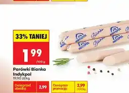 Biedronka Parówki Bianka Indykpol oferta