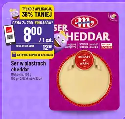 Polomarket Ser w plastrach cheddar Mlekovita oferta