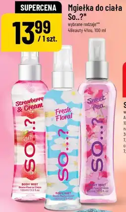 Polomarket Mgiełka do ciała So..? oferta