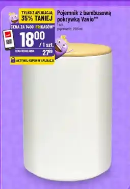 Polomarket Pojemnik z bambusową pokrywką oferta