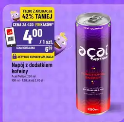 Polomarket Napój z dodatkiem kofeiny Acai Matte oferta