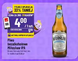 Polomarket Piwo bezalkoholowe Miłosław IPA Browar Fortuna oferta